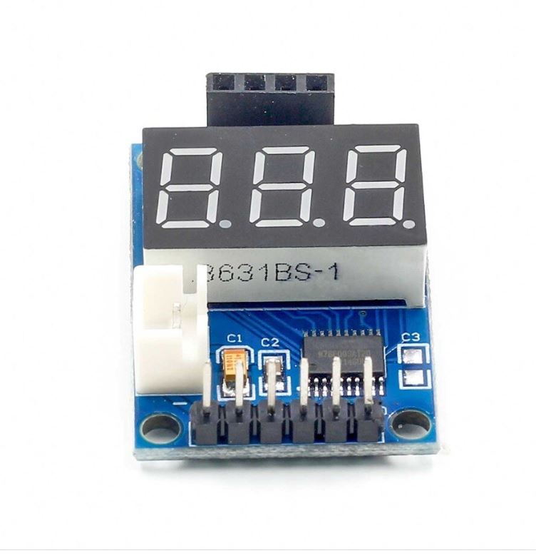 โมดูลแสดงผลระยะทางสำหรับ HC-SR04 Ultrasonic Distance Sensor Rangefinder Digital Display
