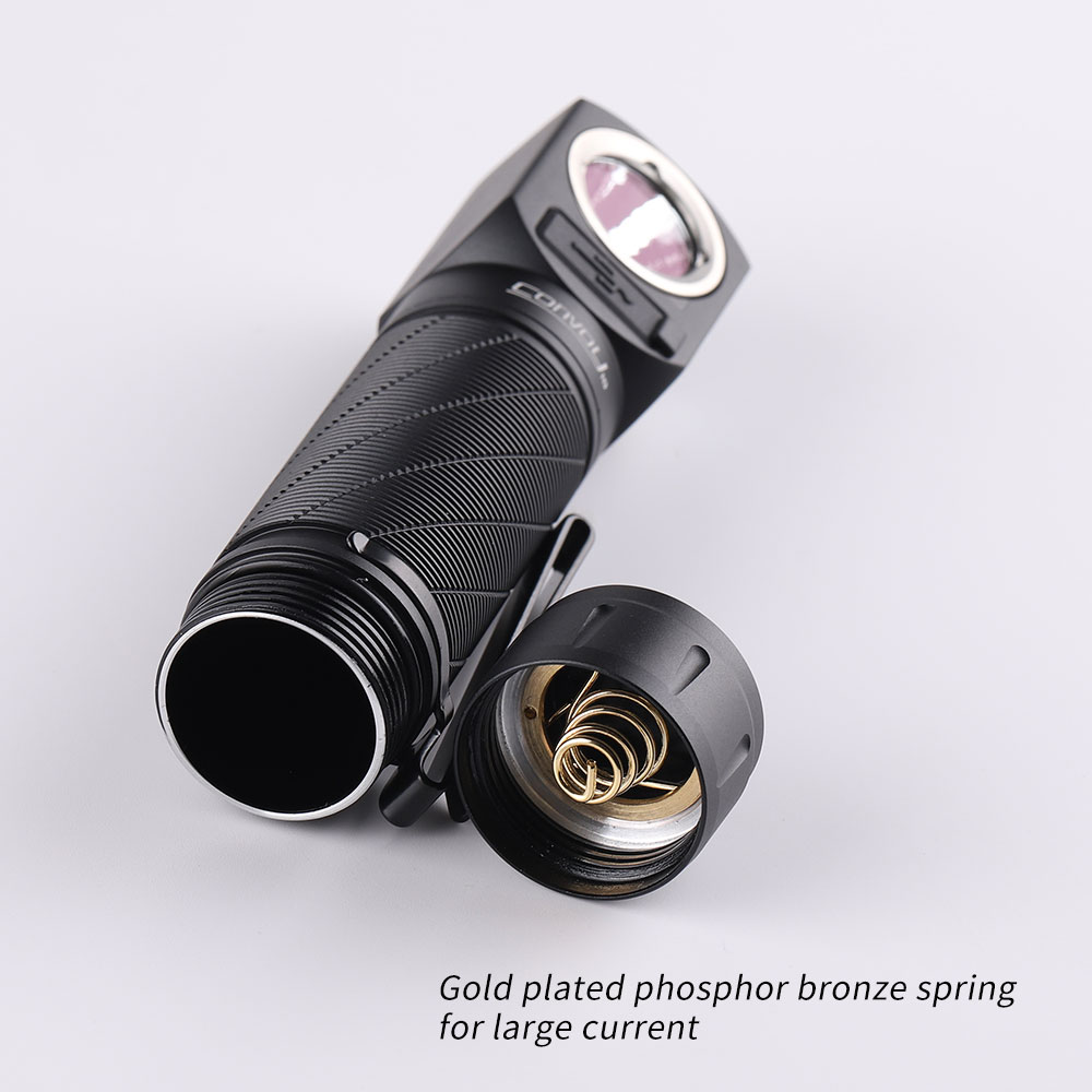 ไฟฉายคาดศีรษะแรงสูง Convoy H3 high color rendering Nichia 519A , สีของแสง 5000K
