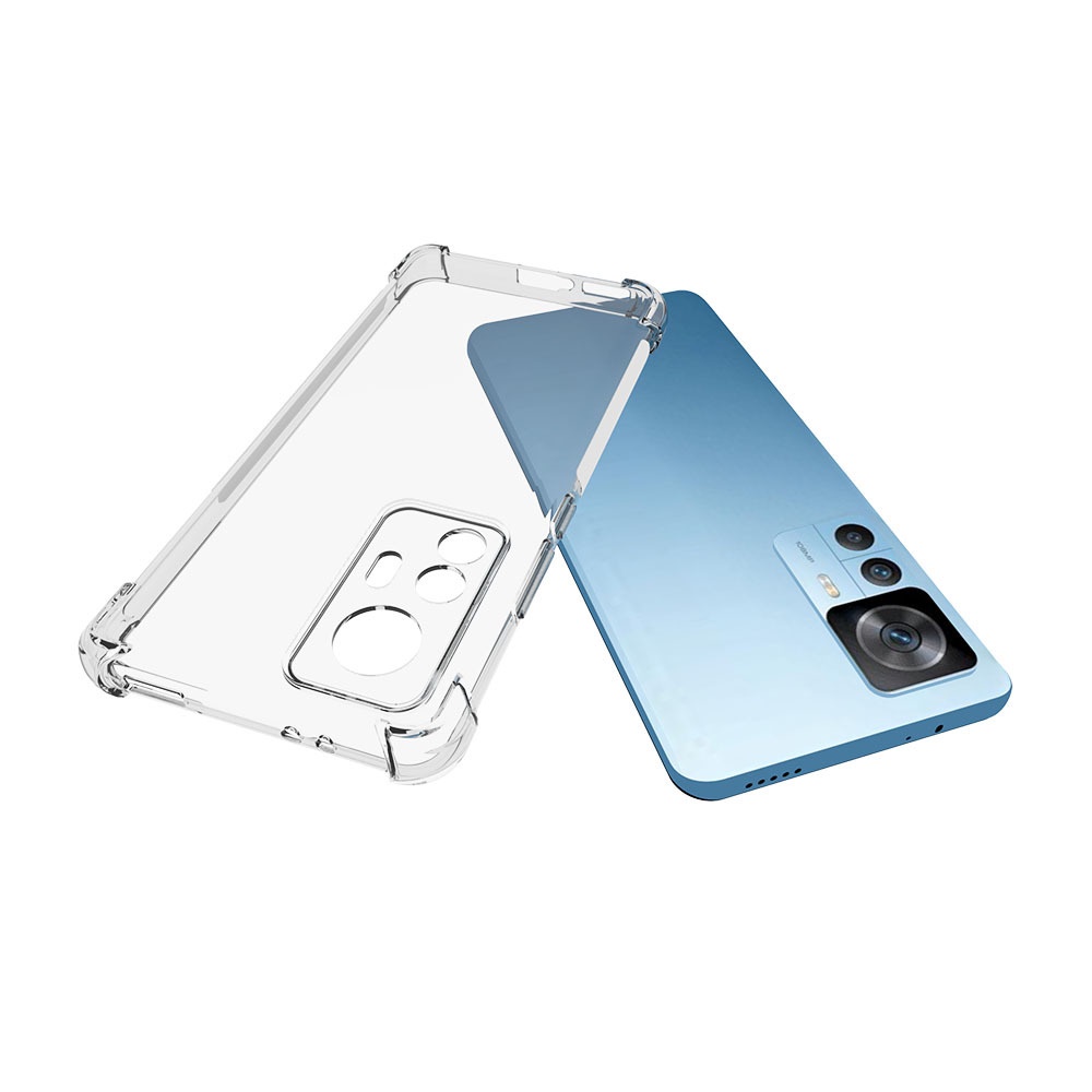เคส Xiaomi 12T (ใช้ได้เฉพาะ 12T เท่านั้น) ใสเสริมขอบและมุมกันกระแทก