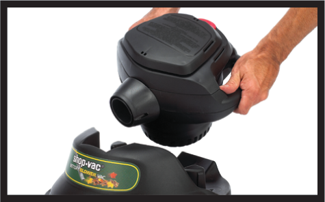 เครื่องดูดฝุ่น-ดูดน้ำ Blower Vac 25L,1400 Watts