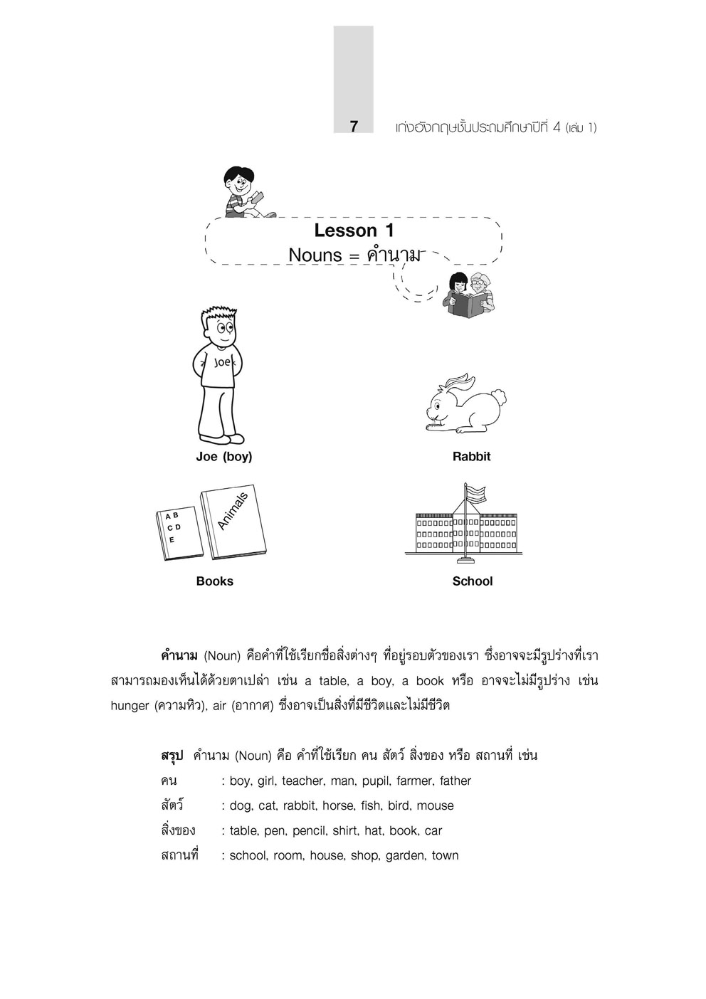 เก่ง ภาษาอังกฤษ ป.4 เล่ม 1 ปรับปรุง เพิ่มแนวข้อสอบแข่งขัน โดย พ.ศ.พัฒนา