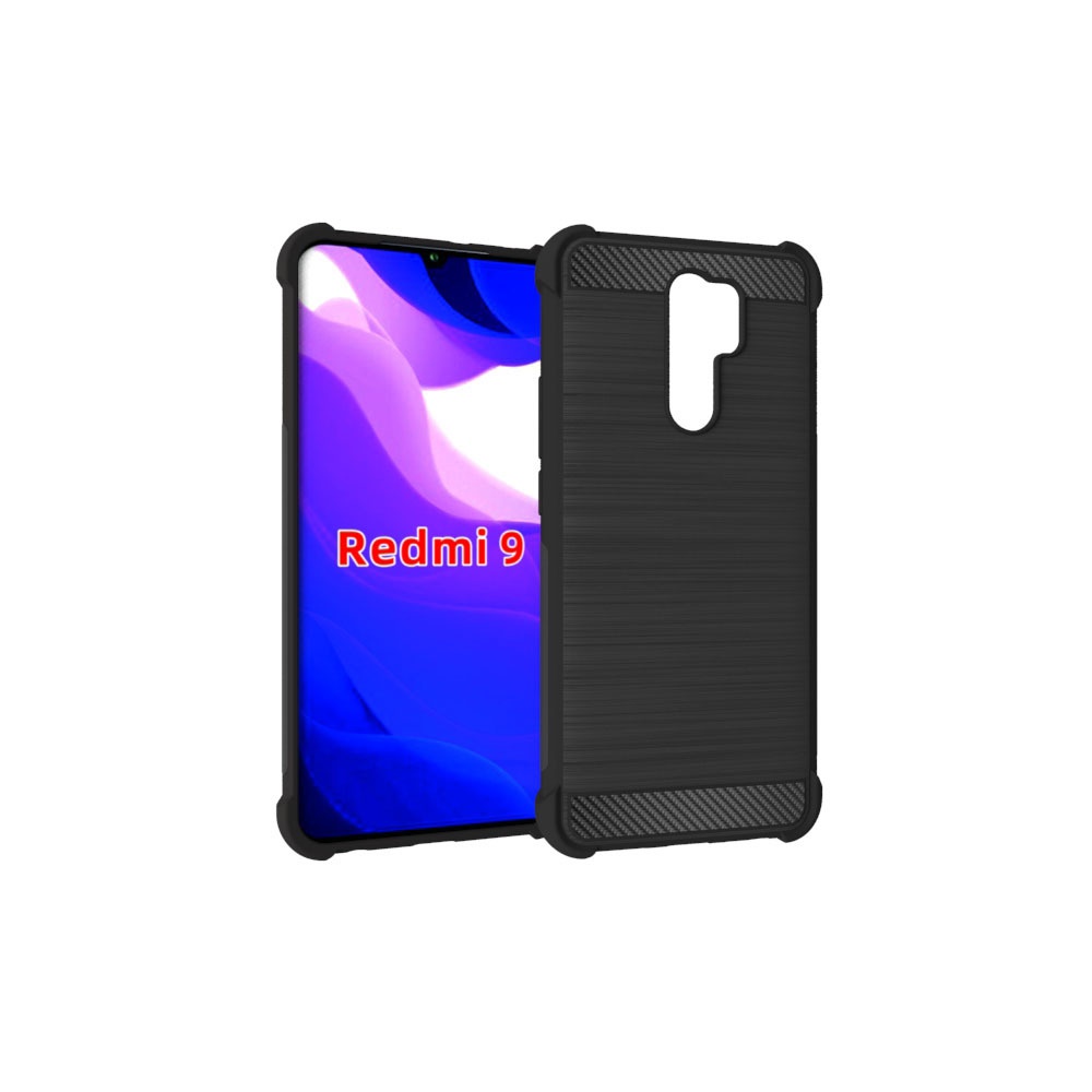 เคส Xiaomi Redmi 9 เสริมขอบและมุมกันกระแทก