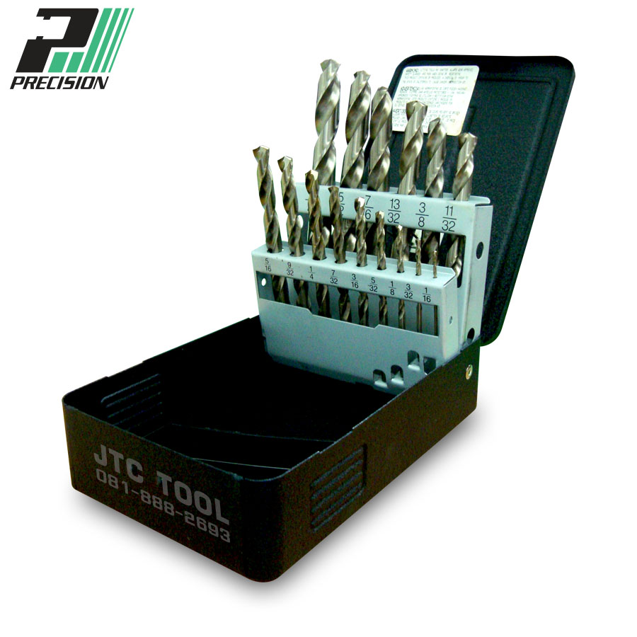 ชุดดอกสว่านแบบโคบอลไฮสปีด / Drill set HSS-Cobalt (90291) Precision