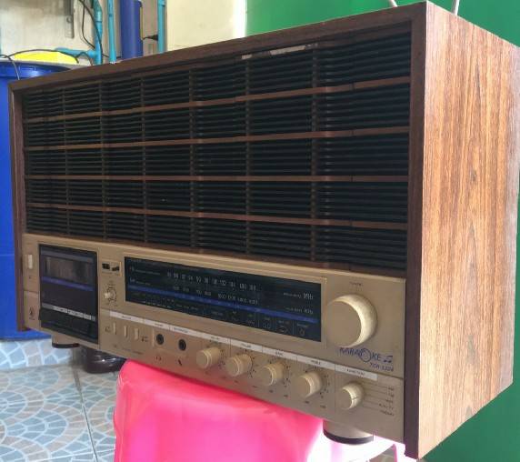 วิทยุเทปตั้งโต๊ะธานินทร์ รุ่น TCR-3324 แนววินเทจ