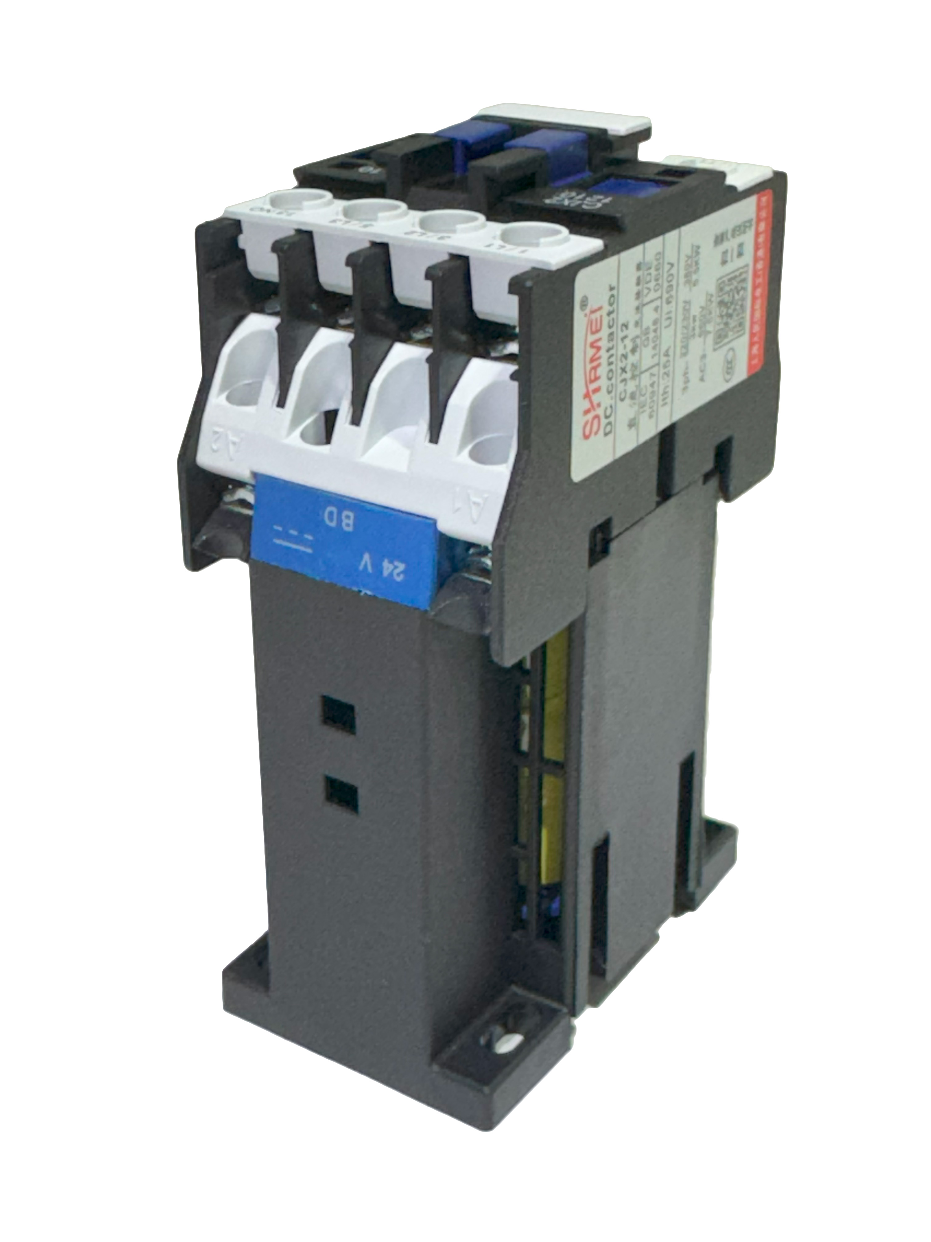 CJX2-1210Z DC Magnetic Contactor แมกเนติกคอนแทคเตอร์ คอยล์กระแสตรง DC 12V 24V