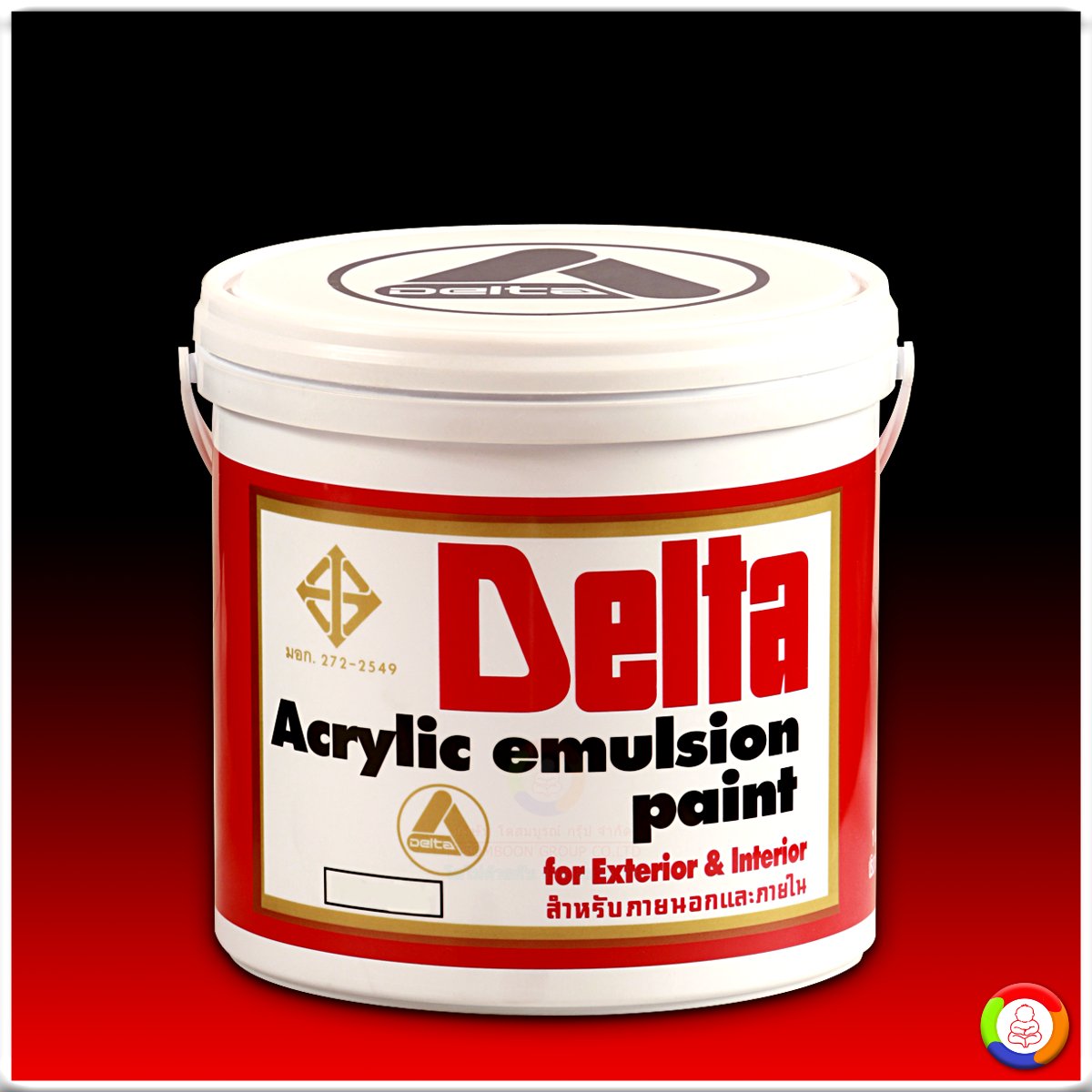 DELTA ACRYLIC EMULSION PAINT FOR EXTERIOR สีน้ำอะครีลิค เดลต้า (สำหรับภายนอก)