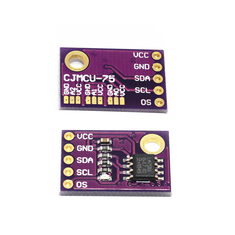 LM75 Temperature Sensor High Speed I2C LM75A เซนเซอร์วัดอุณหภูมิแบบ I2C