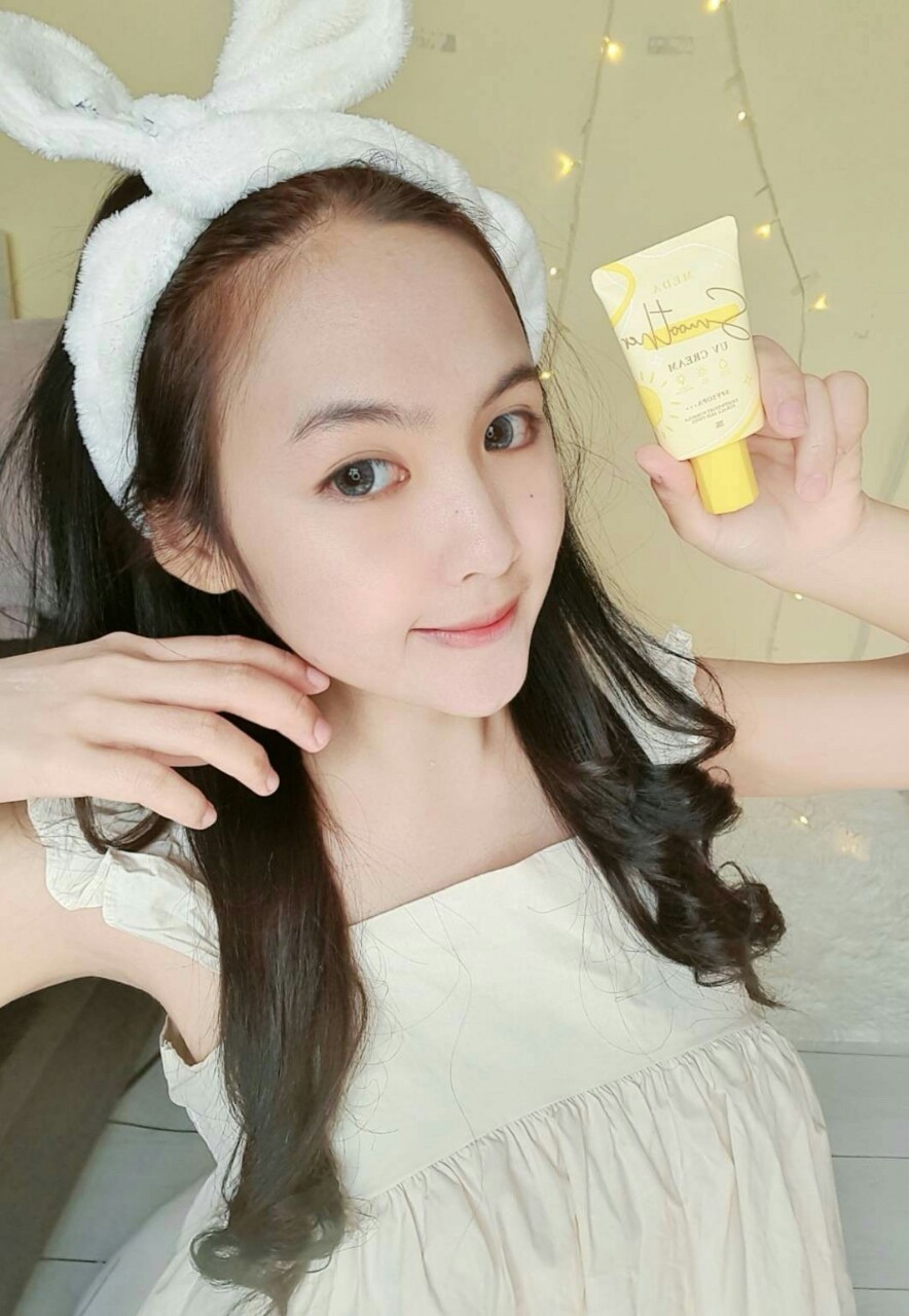 ครีมกันแดดผิวหน้า ราคาถูกและดี SPF50 PA+++ ยี่ห้อ MEDA