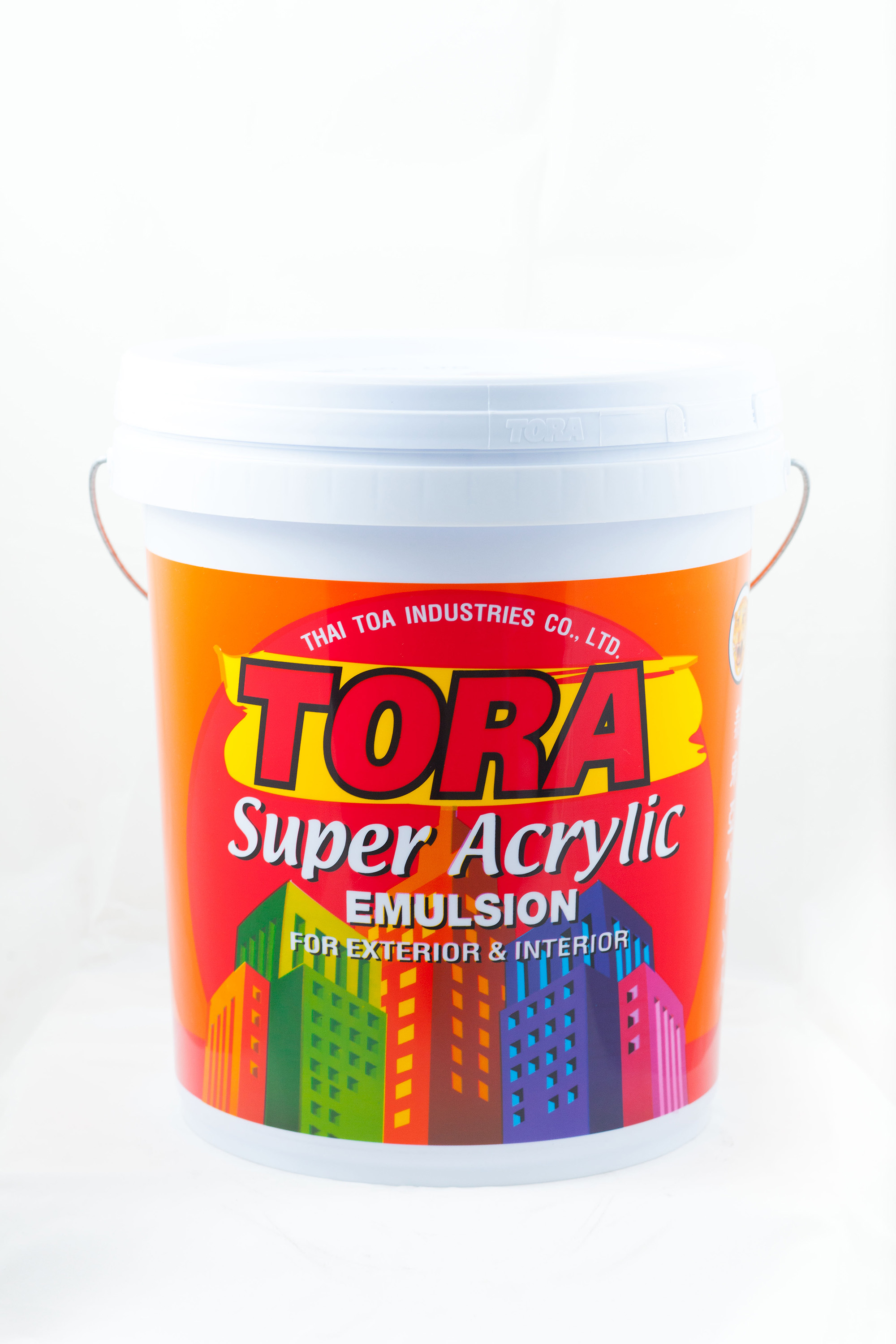 สีน้ำภายนอก โตร่า Tora Super Acrylic Emulsion For Exterior