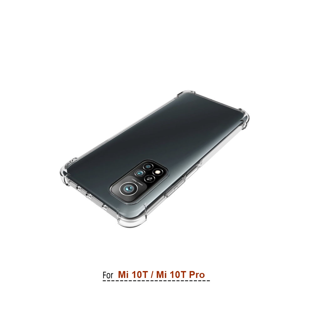 เคส Xiaomi Mi 10T / Mi 10T Pro ใสเสริมขอบและมุมกันกระแทก