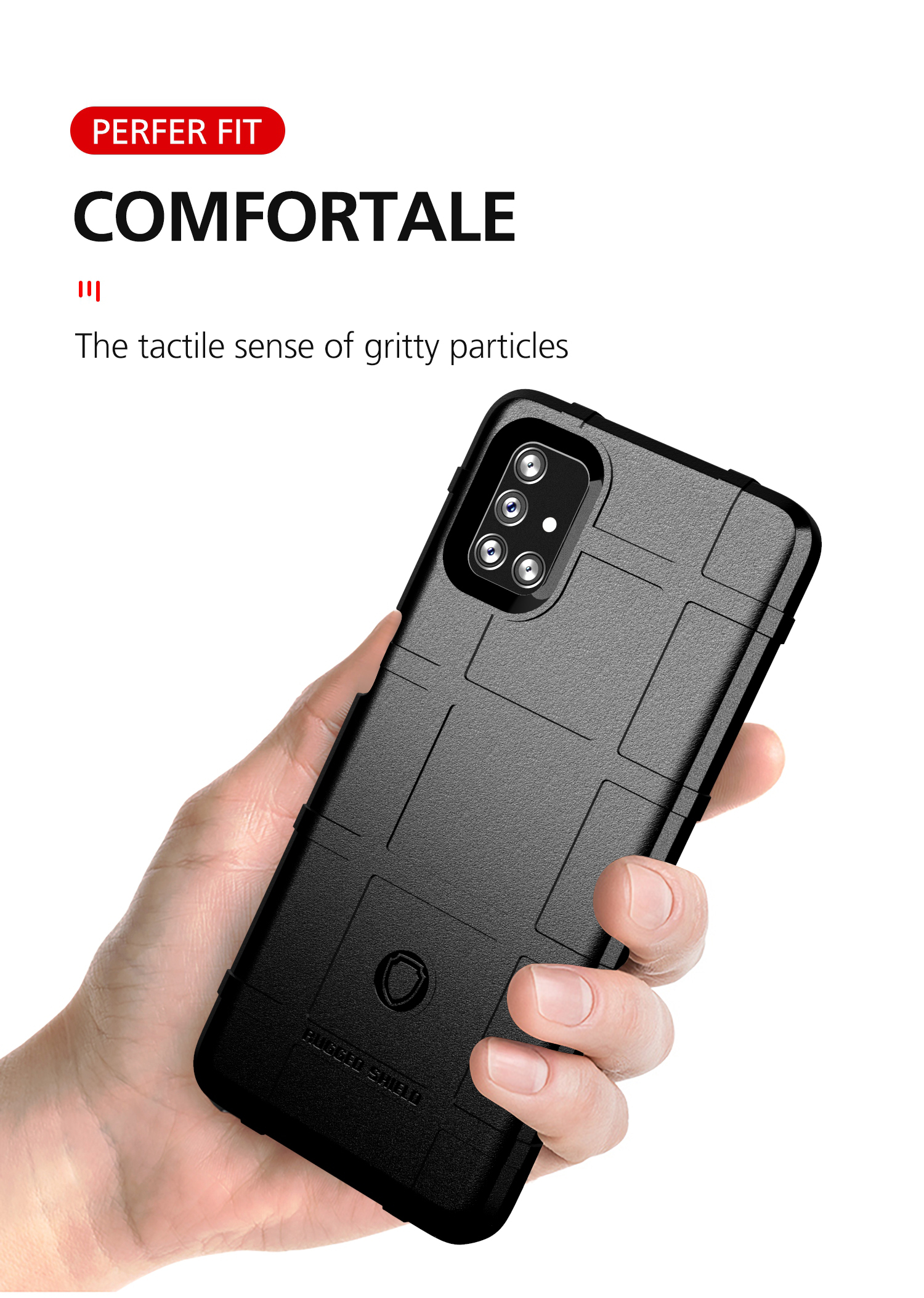 เคส Samsung Galaxy M51 กันกระแทกได้ Rugged Shield แบบหนา