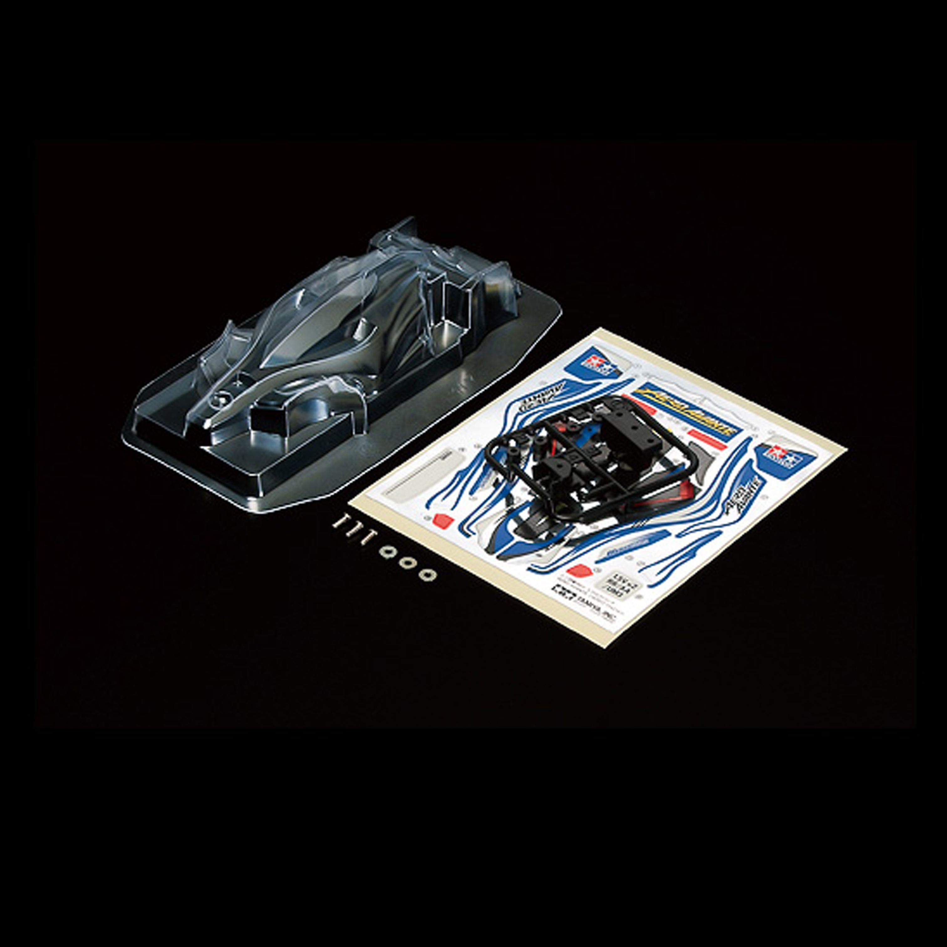15466 TAMIYA Mini 4 WD Aero Avante Clear Body Set