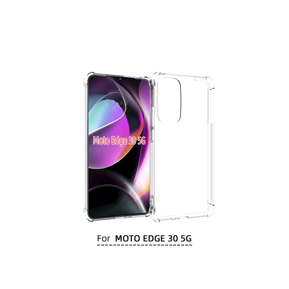 เคส Motorola Edge 30 แบบ TPU ใสเสริมขอบและมุมกันกระแทก
