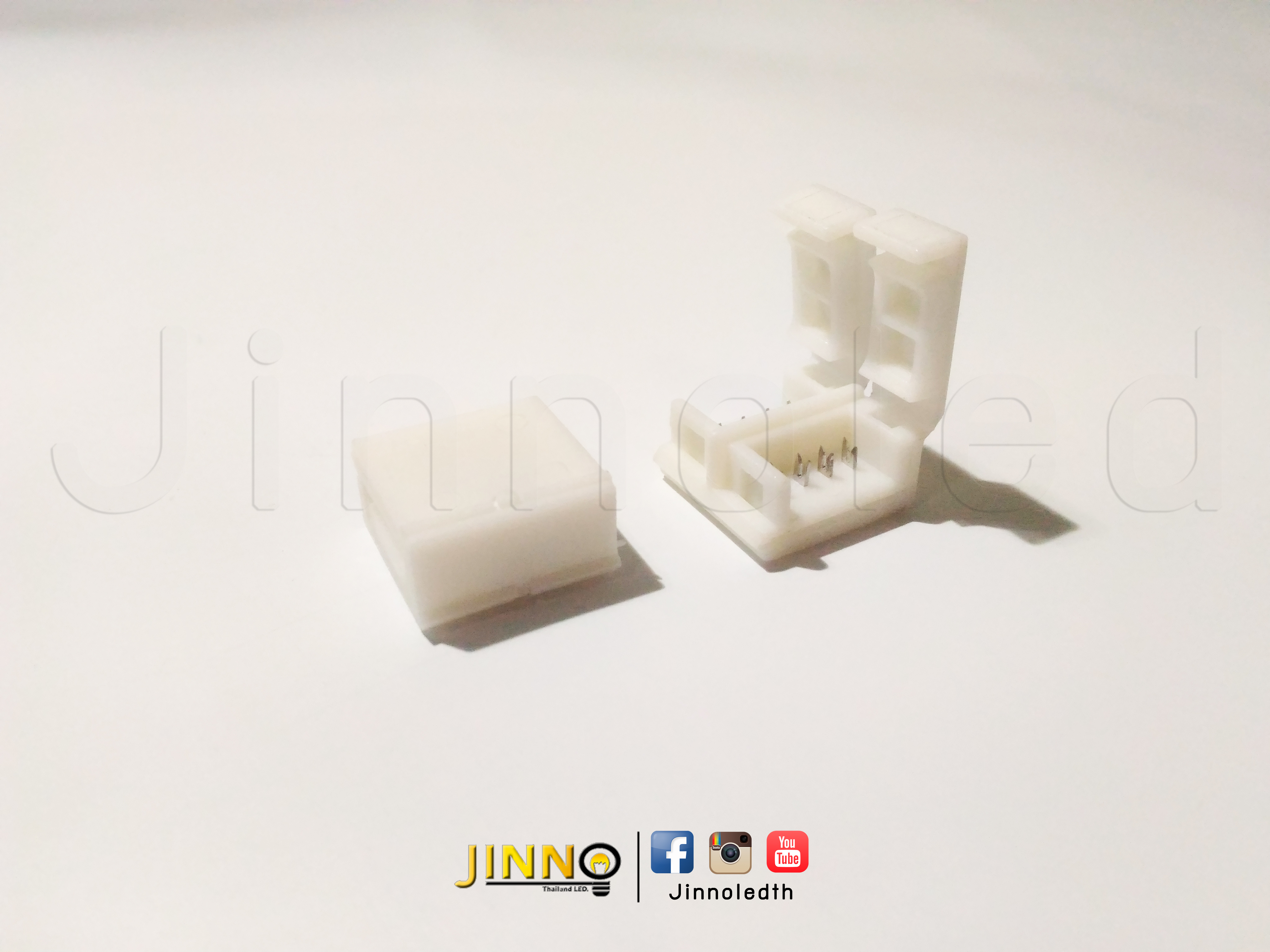 คอนเน็คเตอร์ไฟริบบิ้น 5050 / Connector for 12v strip light 5050