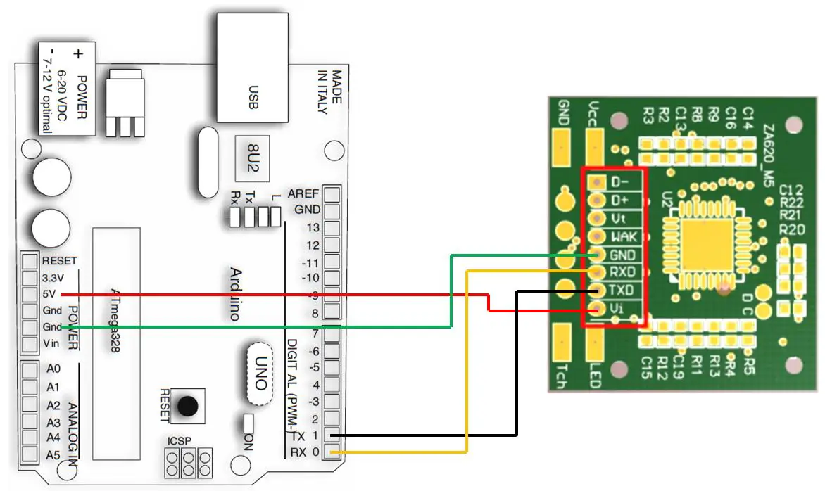 เซ็นเซอร์สแกนลายนิ้วมือ อ่านลายนิ้วมือสำหรับ Arduino JM-101B/AS608 Fingerprint Reader Sensor
