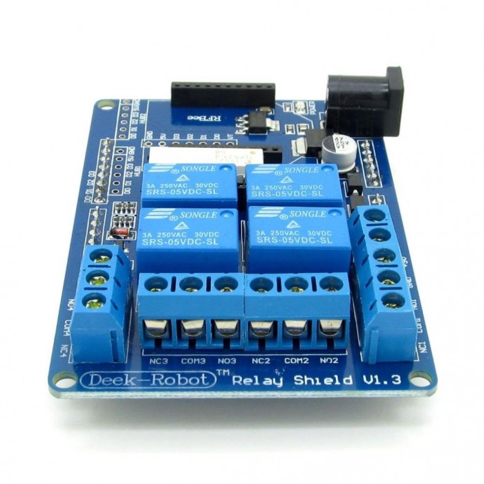 4 Channel Wireless Relay And Xbee Shield For Arduino V1.3
