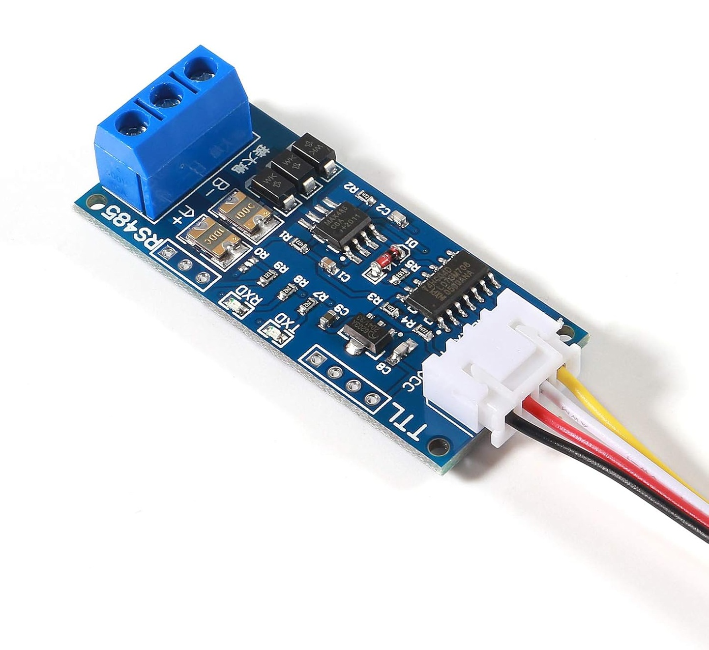 TTL to RS485 with Automatic Direction Control โมดูลแปลง UART เป็น RS485 ควบคุมทิศทางอัตโนมัติ