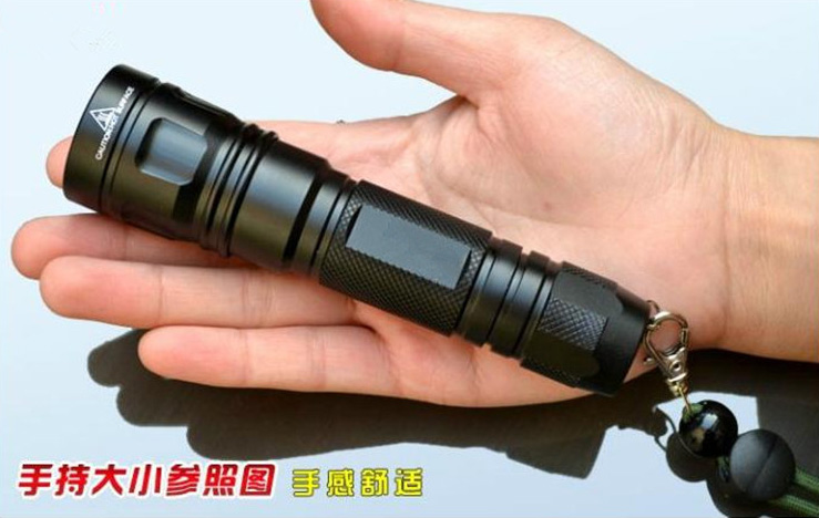 ไฟฉายพกพาแรงสูง Cree LED ชนิด T6 2 (U2)