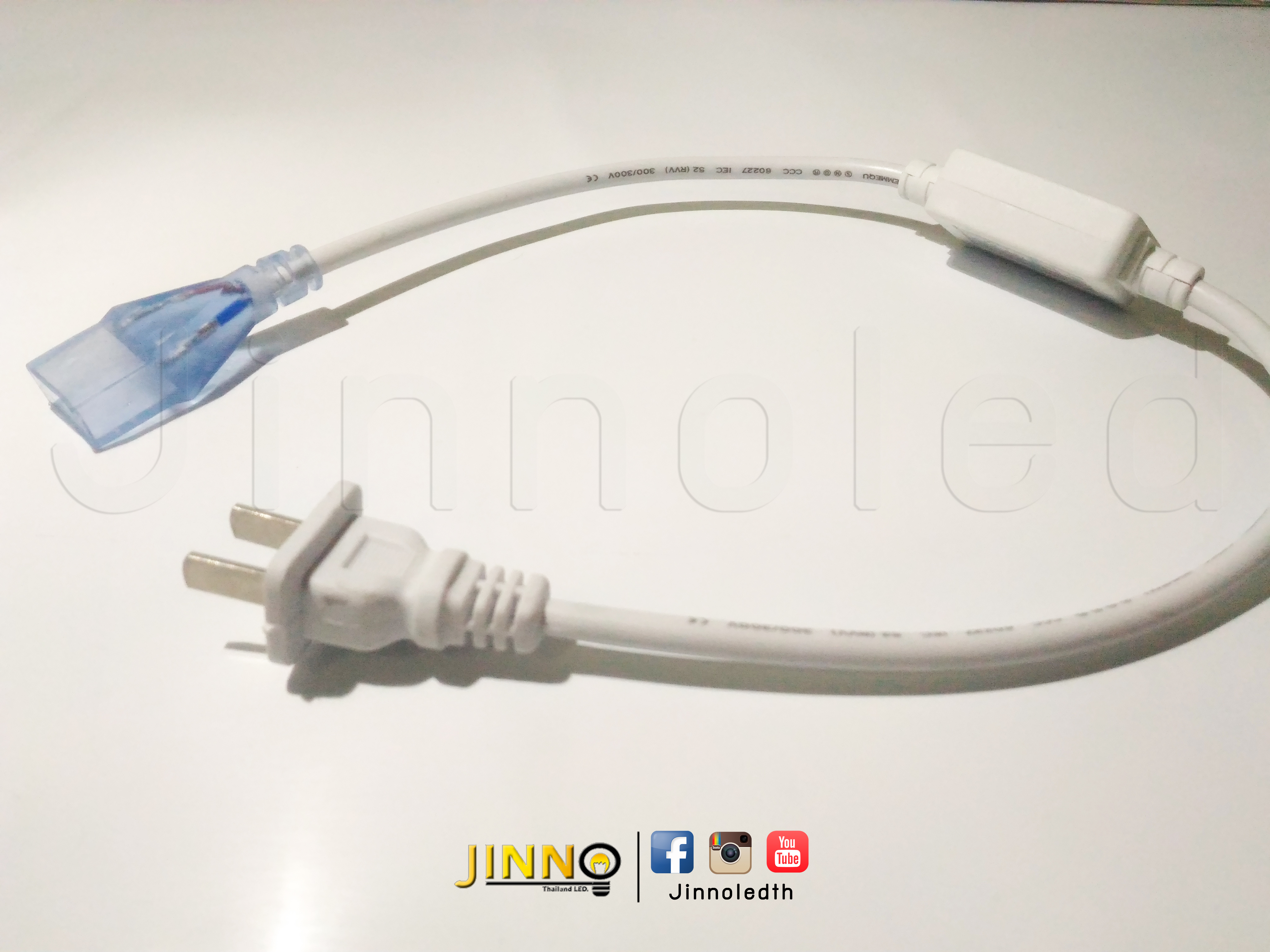 ชุดปลั๊กไฟ 220v 5630 120led : รุ่น Colour wire