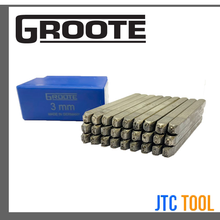 เหล็กตอกตัวอักษร A-Z - Stamping Letter A-Z [Brand: Groote]