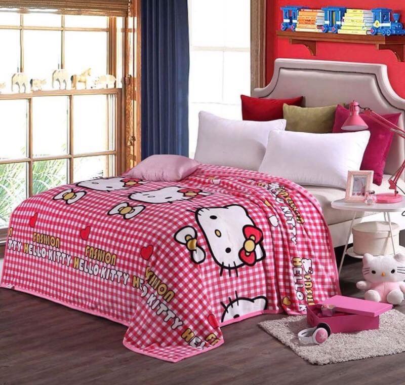 ผ้าห่มนาโนแบบลวดลาย 6ฟุต หนานุ่มนิ่ม ส่งฟรี ขนส่งเอกชน