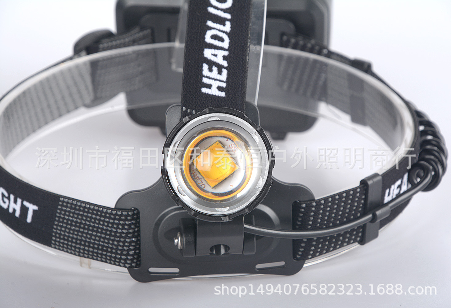 ไฟฉายคาดศีรษะแรงสูง แบบ 1 หลอดปรับขยายได้ LED XHP70.2 , JamieFire T130 แสงสีเหลือง ชุดแบตเตอรี่เกรดคุณภาพดี