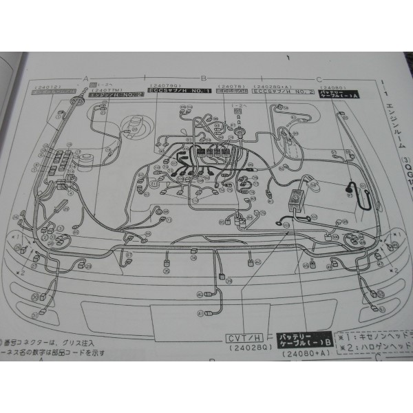 หนังสือ WIRING DIAGRAM NISSAN BLUEBIRD ปี 98