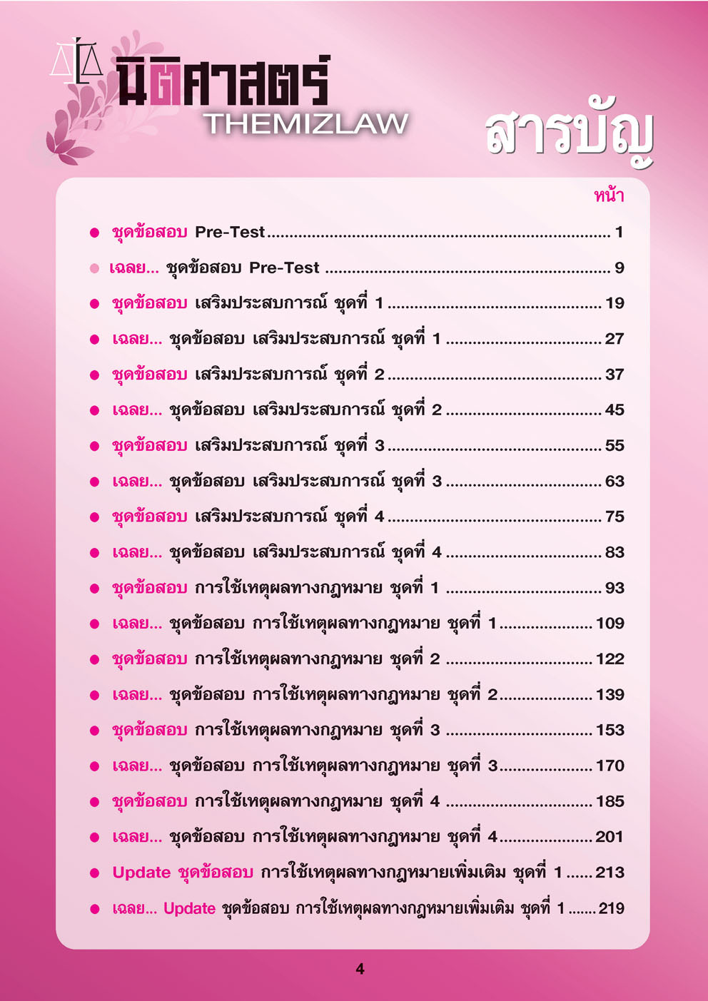 คัมภีร์ สอบตรง นิติศาสตร์ (The Mizlaw) เพิ่มชุดข้อสอบ วิชาการใช้เหตุผลทางกฏหมาย พิมพ์ 2 สี