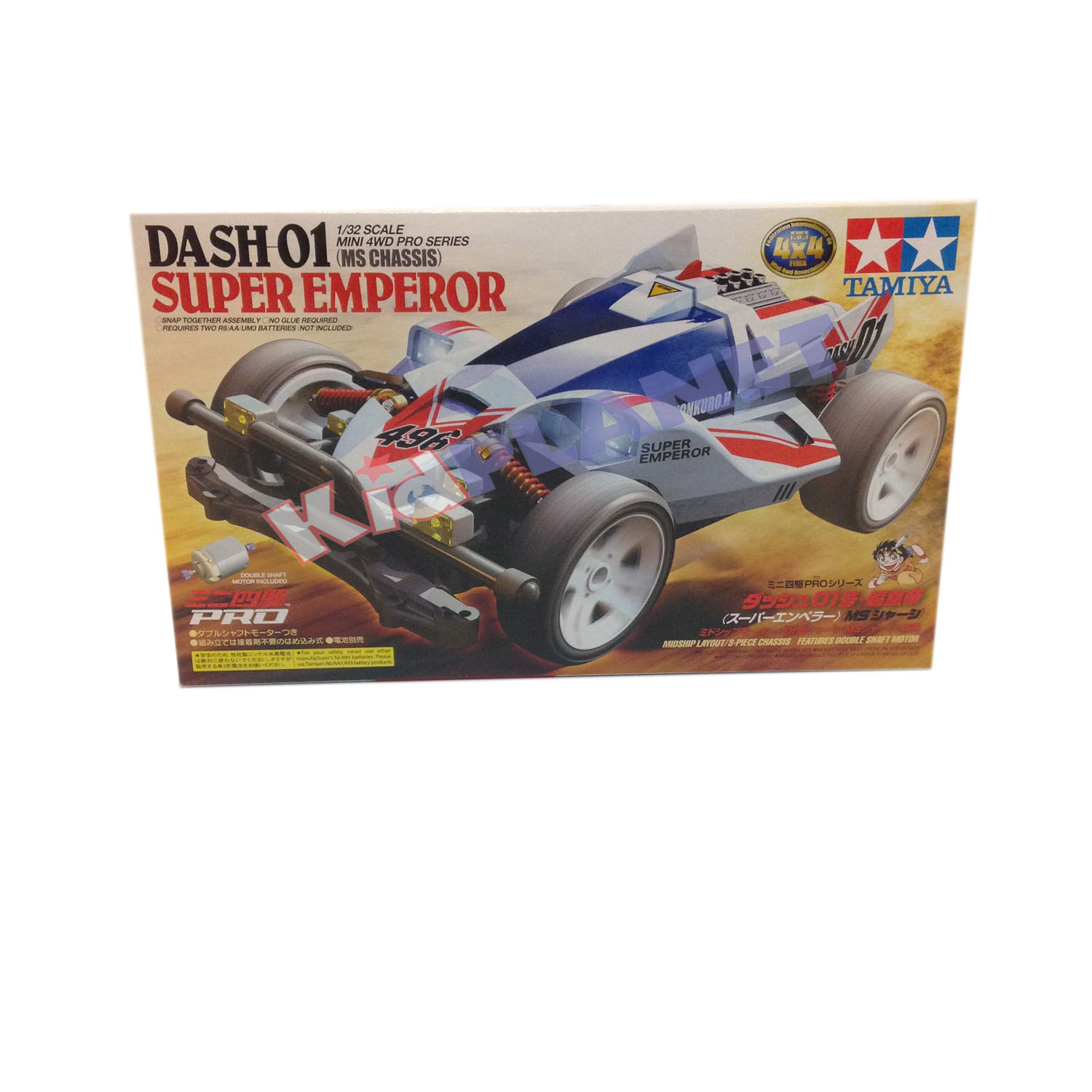 18632 TAMIYA DASH 01 SUPER EMPEROR