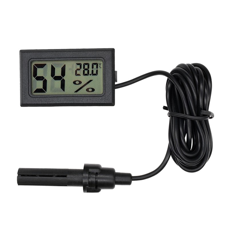 FY-12 Digital Thermometer Hygrometer with 1.5M Wire เครื่องวัดอุณหภูมิและความชื้น