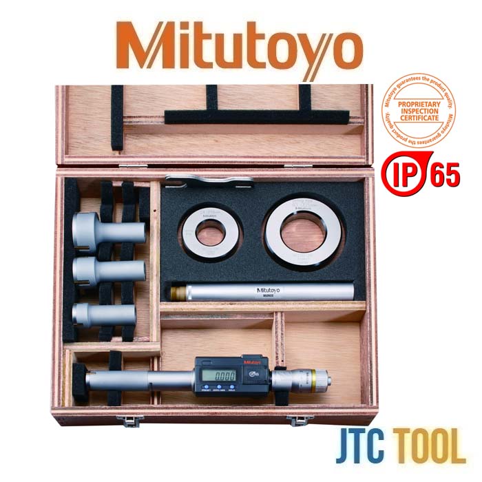 ชุดดิจิตอลโฮลเทสแบบเปลี่ยนหัว - Digimatic Holtest Interchange-Head set Size 20-50mm No.468-973 [Brand: Mitutoyo]