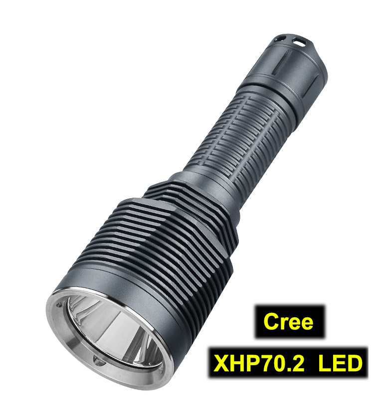 ไฟฉายแรงสูงขนาดกลาง Pioneman U8A Titanium หลอด XHP70.2 , 4000 LM