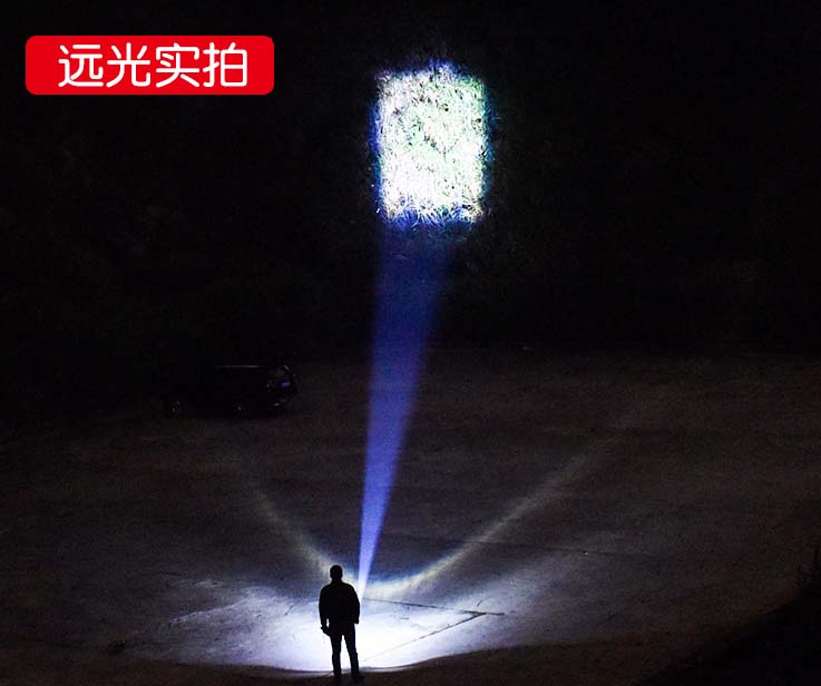 ไฟฉายพกพาแรงสูงส่องไกล 18650 Surround T1809