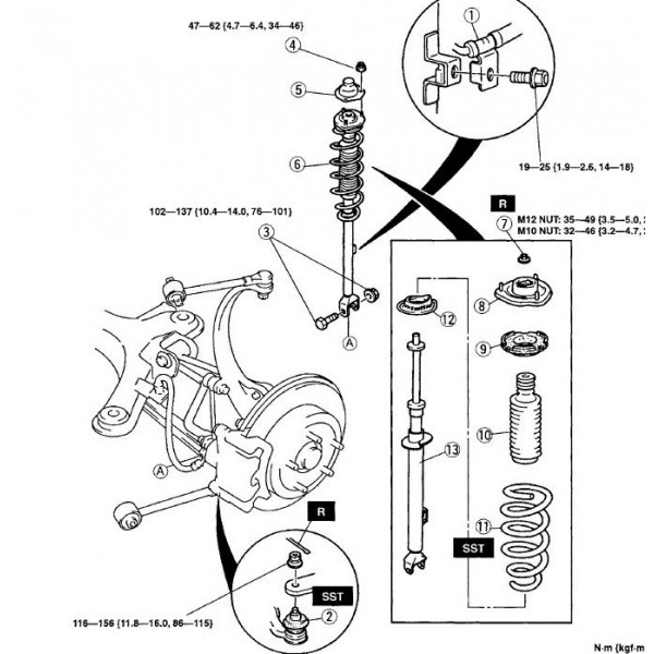 CD คู่มือซ่อมและ WIRING DIAGRAM MAZDA MILLENIA ปี 1996-1999 เครื่องยนต์ KJ, KL