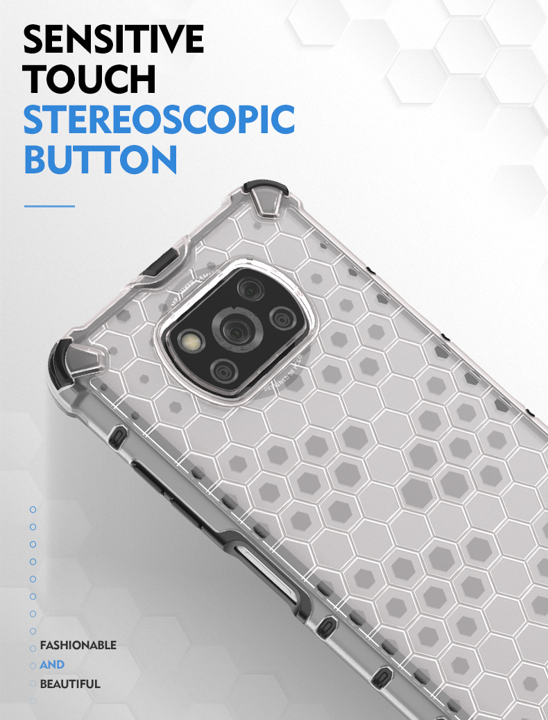 เคส POCO X3 NFC แบบรังผึ้งกันกระแทกได้