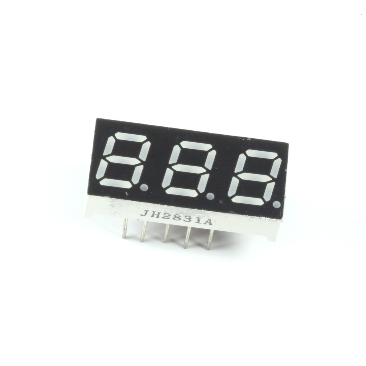Sevent Segment 3-Digit 0.28" Common Anode