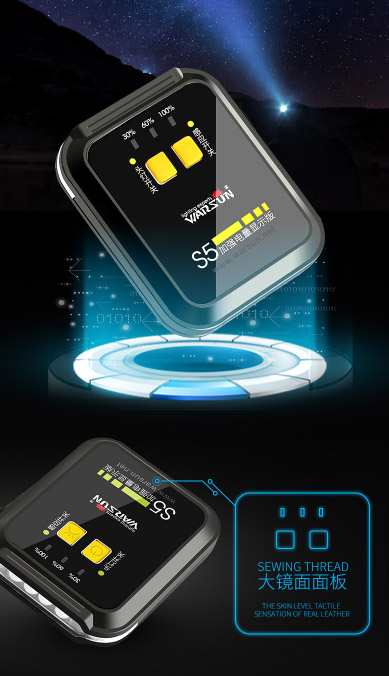 ไฟฉายคาดศีรษะ หรือคาดหมวก แบบ 4 หลอด LED Osram Warsun รุ่น S5