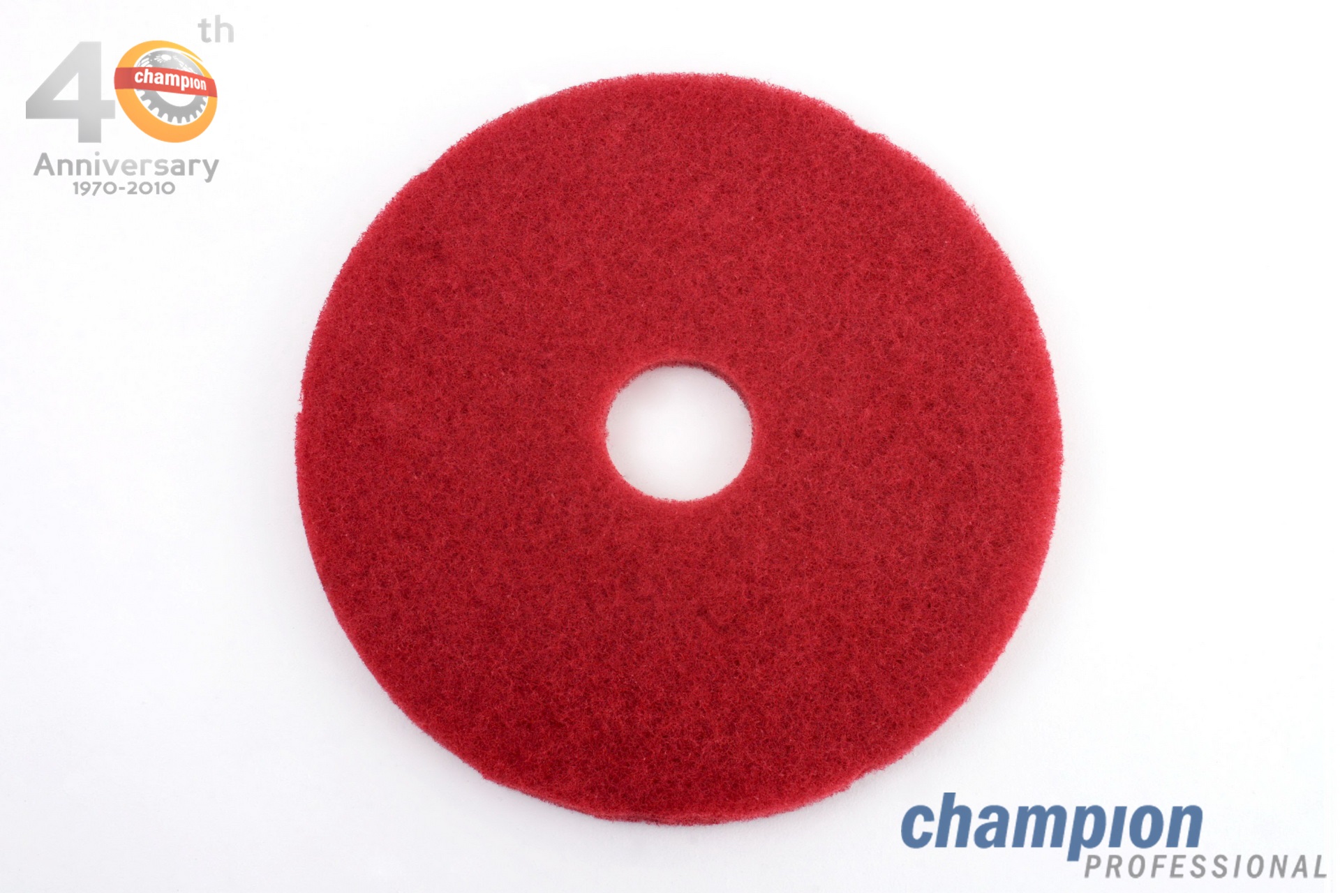 แผ่นปั่นเงาพื้น สีแดง ยี่ห้อ 3M รุ่น Red Buffer 5100