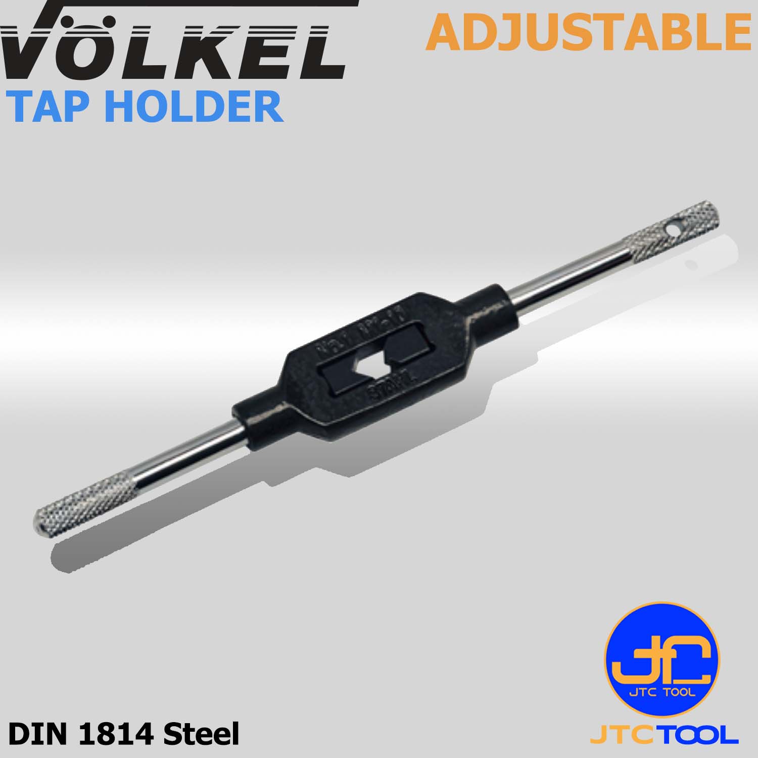 ด้ามขันต๊าปเกลียวแบบเหล็กเหนียว - Adjustable Tap Wrenches Series 14000 [Brand: Volkel]
