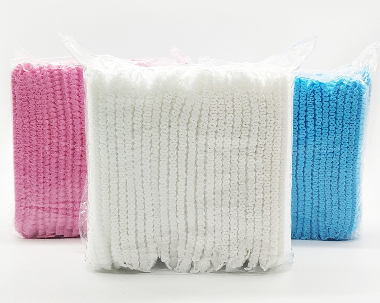หมวกคลุมผม ฟรีไซด์ สำหรับห้องคลีนรูมแพ็คละ 50 ชิ้น
