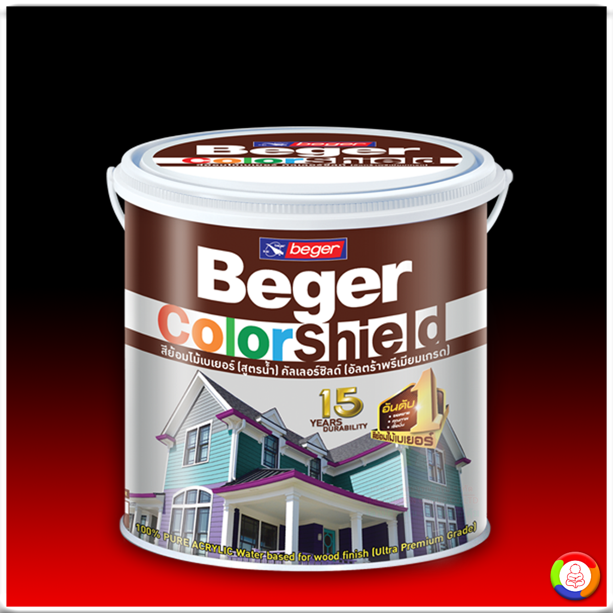 Beger ColorShield สีเบเยอร์ คัลเลอร์ชิลด์ 100% สีน้ำอะคริลิก