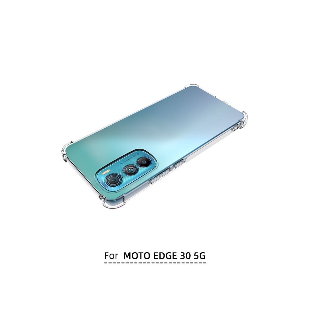 เคส Motorola Edge 30 แบบ TPU ใสเสริมขอบและมุมกันกระแทก