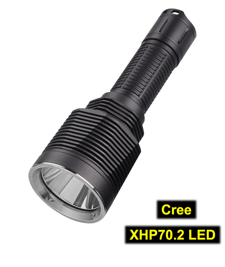 ไฟฉายแรงสูงขนาดกลาง Pioneman U8A Red Gray หลอด XHP70.2 , 4000 LM