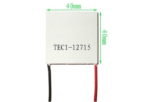 TEC1-12715 TEC Thermoelectric Cooler Peltier 12V 15A แผ่นทําความร้อน-เย็น