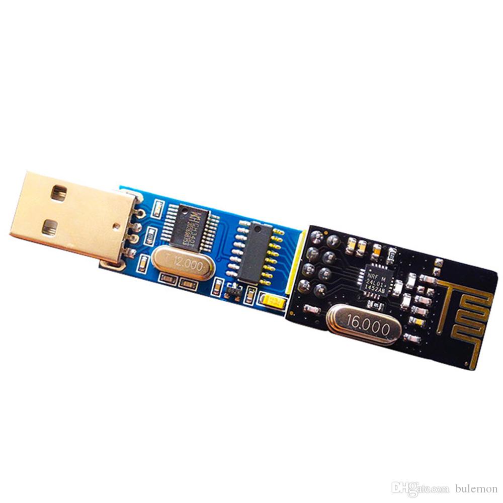 USB Wireless Serial Port Module Serial Port To NRF24L01 โมดูลแปลงสัญญาณ nRF24L01 เป็นแบบ Serial