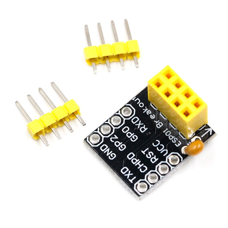 ESP8266 ESP-01 Adapter Breakout อะแดปเตอร์แปลงขา สำหรับทดลอง