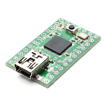 Teensy 2.0 development board for the AVR USB compatible ISP ATMEGA32U4 พร้อมสาย Mini USB และกล่องใส่