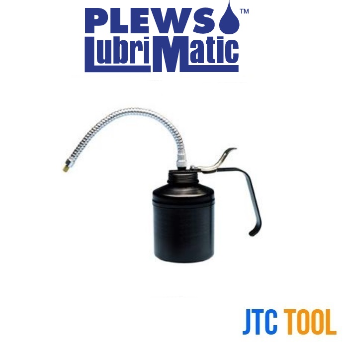 กาหยอดน้ำมันก้านงอขนาด 950CCพร้อมมือจับ - Pistol Oiler Flex Spout Epoxy Finish Handled No.50-347 [Brand: Plew Lubrimatic]