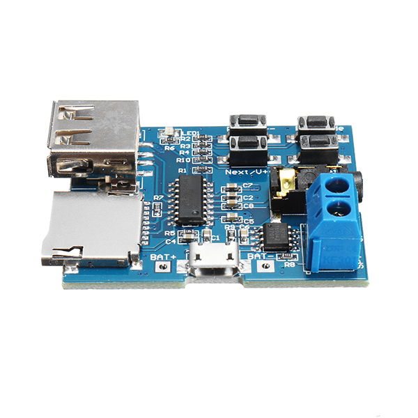 บอร์ดเล่นเสียง Lossless Decoder Board With Power Amplifier Module SD Card Player