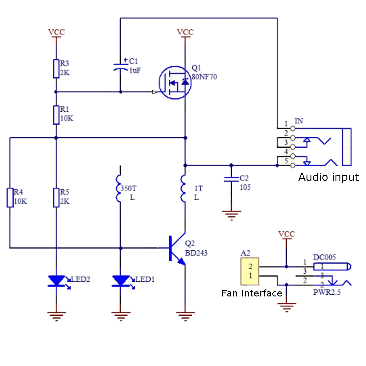 ชุดประกอบลำโพงพลาสม่าพร้อมอะแดปเตอร์ DIY Mini Tesla Coil Speaker Module 15W DC 15-24V 2A with Power Adapter Included